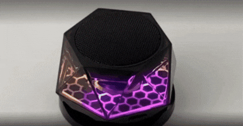 LUMIDIA MINI | Parlante Magnético con Luz RGB