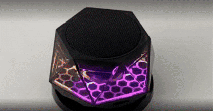 LUMIDIA MINI | Parlante Magnético con Luz RGB