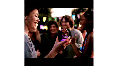 LUMIDIA MINI | Parlante Magnético con Luz RGB